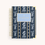 2025-2026 Spiral Daily Simplified Planner - Poppy Posies