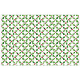 Holly and Berry Gingham Pattern Placemat