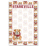 Bulldog Maroon Large Note Pad