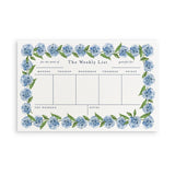 Hydrangea Weekly Planner Notepad