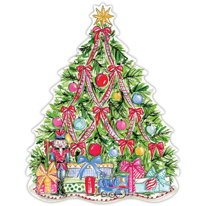 Christmas Tree Posh Die-Cut Placemat