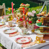 Pretty Floral Plates