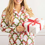 Deck the Halls Flannel PJ Set