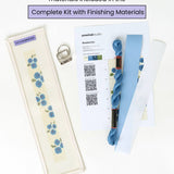 Blueberries Key Fob Needlepoint Kit