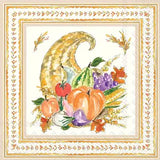 Cornucopia Beverage Napkin