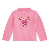 Pink Candycane Rollneck