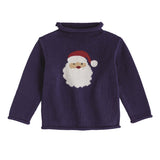 Navy Santa Rollneck