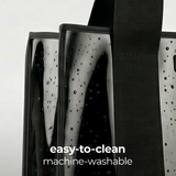 Case-Mate Midnight Black Bow Jelly Tote Bag