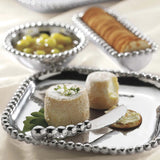 Pearled Square Platter