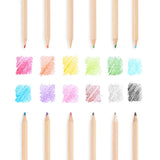 Un-Mistake-Ables!: Erasable Colored Pencils (Set of 12)