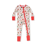 Cowgirl Christmas 2 Way Zipper Romper