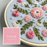 Fleur in Rosette Hand Embroidery Kit