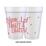 Friday Night Lights (3 colors) | Game Day Foam Cups