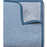 Harborview Herringbone Cornflower Blanket
