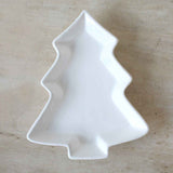 Tree Tidbit Dish White