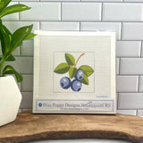 Blueberries Needlepoint Design