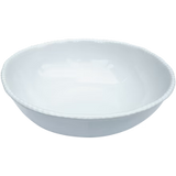 Beaded Serving Bowl White