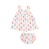 Floral Popsicles Sundress