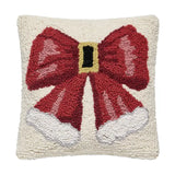 Santa Hat Bow Hook Pillow
