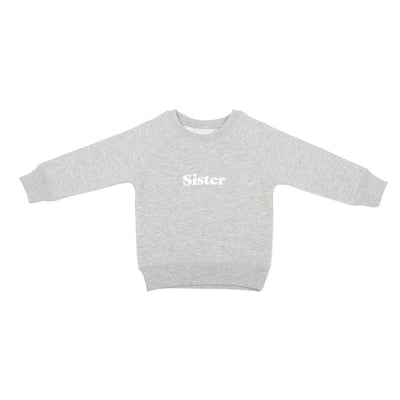 Grey Marl Sister Sweatshirt