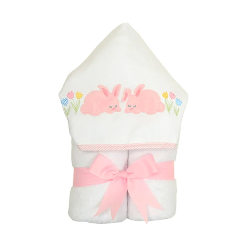 Pink Bunny Everykid Hood Towel