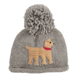 Dog Boy Chunky Knit Hat