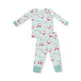 Golfing Santa and Elves L/S Loungewear Set