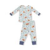 Touchdown Time Grey Mist L/S Loungewear Set