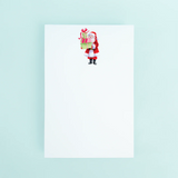 Santa Holding Presents Notepad