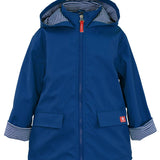 Unisex Raincoat Nautical Blue