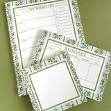 Imperial Gardens Weekly Planner Notepad