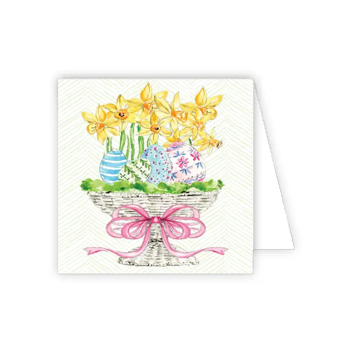 Vase W/ Flowers Enclosure Cards