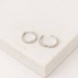 Cleo Hoop Earrings | Gold Hoop Earrings | Golden Hoops