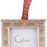 Silver Daisy Ornament