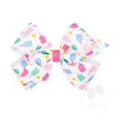 Country Club Print Medium Bow