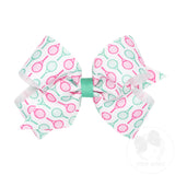 Country Club Print Medium Bow