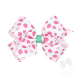 Country Club Print Medium Bow