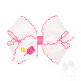 Country Club Emb Medium Bow