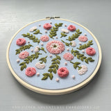 Fleur in Rosette Hand Embroidery Kit
