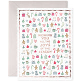 Merry Motif Holiday Greeting Card
