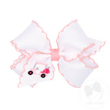 Golf Cart Emb Hair Bow