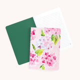 Mini Notebook - Blush Hydrangea