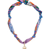 Noelle Ethiopian Cross Scarf Necklace