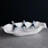 White Vida Havana Extra Large Oval Centerpiece