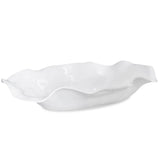 White Vida Havana Extra Large Oval Centerpiece