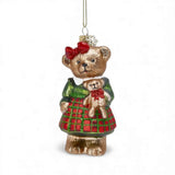 Bear Girl w/Doll Ornament