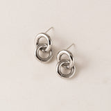 Linx Earrings | Gold 20 mm Drop Earrings | Statement Piece