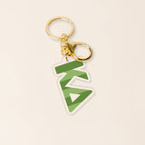 Sorority Stripes Acrylic Keychain