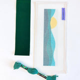 Green Mountains Bookmark Needlepoint Kit