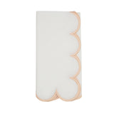 Cotton Scalloped Dinner Napkin